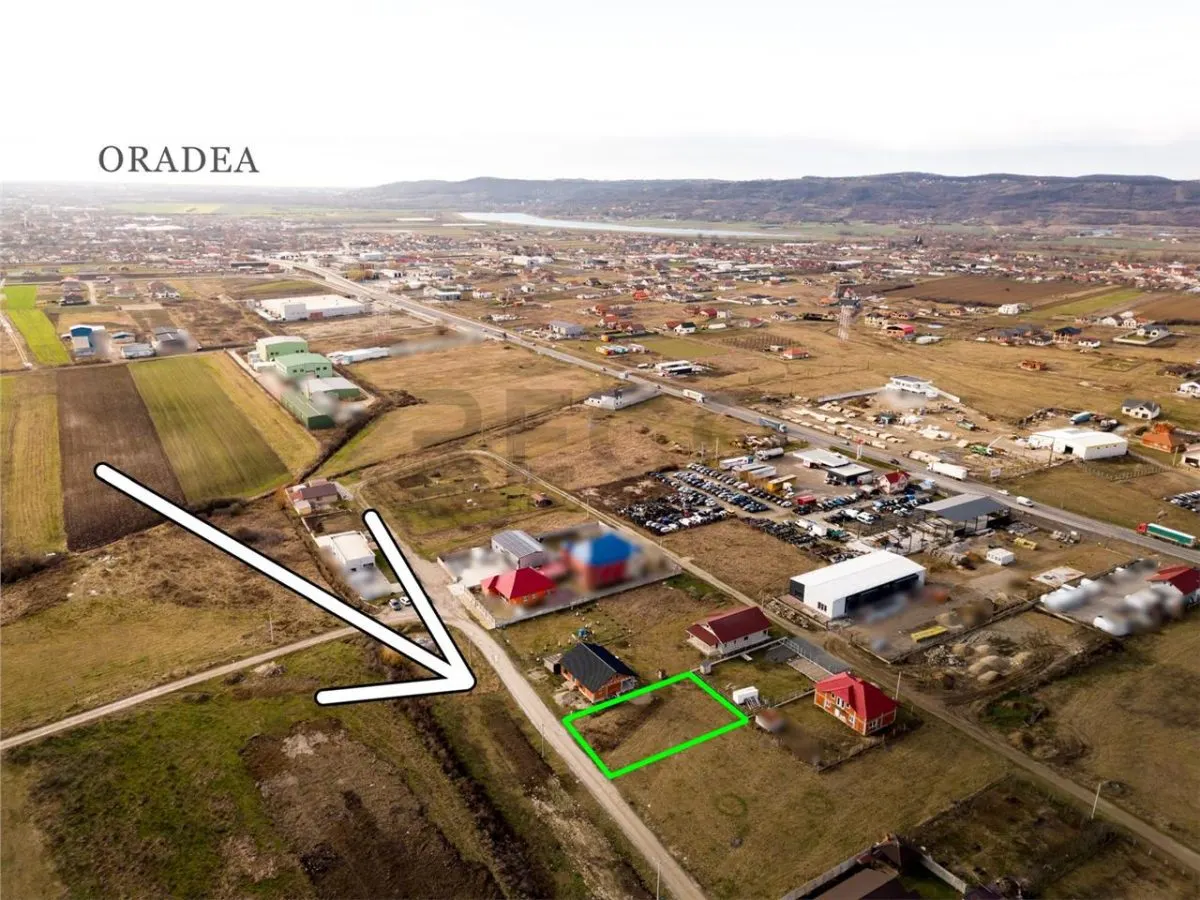 RECO Teren intravilan pentru loc de casa/hala industrala Osorhei - foto 8