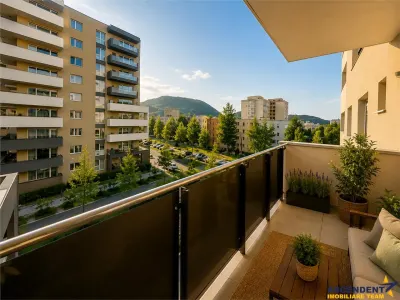 Decomandat, mobilat, elegant accesorizat, parcare, Urban Plaza,Brasov - foto 7
