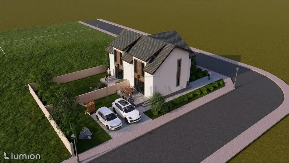 Moșnița Nouă | Duplex nou | 3 dormitoare | Teren p?nă la 280 mp | Predare la cheie - foto 5