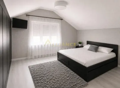 Vila individuala P+M || 4 camere 2 bai || 500mp teren - foto 8