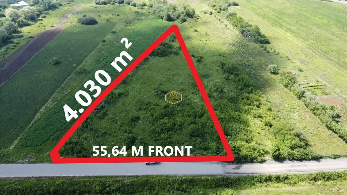Investitie | Teren 4.030 mÂ² in Satu Mare | Amatiului - Drum asfaltat - foto 5
