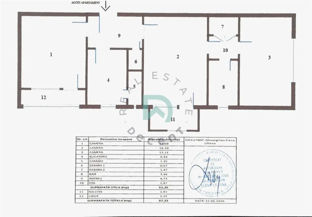 Apartament 3 camere Gemenii, Brasov - foto 6