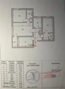 H-4 CAMERE  FIX LANGA METROU, SCOALA SI PARC - foto 3