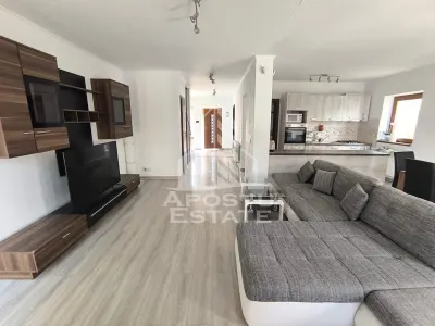 Duplex de vanzare, cu 4 camere si 3 bai, mobilat si utilat,Dumbravita - foto 3