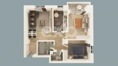 Apartament 3 camere in Mioveni | Bloc Nou 2026 | intabulat si finalizat - foto 3