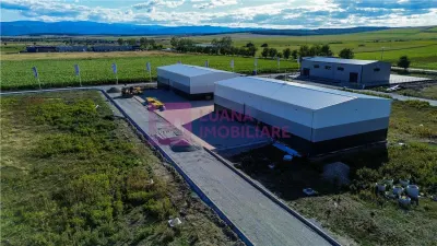 Teren intravilan | PUZ aprobat | utilitati | constructie hale industriale - foto 9