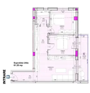 De vanzare apartament finisat la cheie cu 3 camere si balcon etaj 1 zona Pictor Brana din Selimbar - foto 9