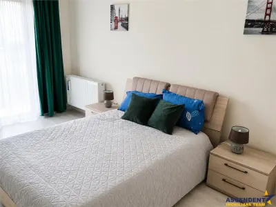 Apartament 3 camere, mobilat , utilat, cu gradina proprie, parcare privata, Tractorul, Brasov - foto 5