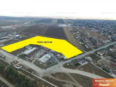 Cumpana- teren de inchiriat 26000 mp parcelabil cu platforma betonata - foto 5