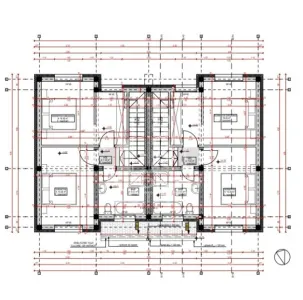 Jumatate de duplex,4 camere si 2 bai,Giarmata la stadiul de proiect - foto 7