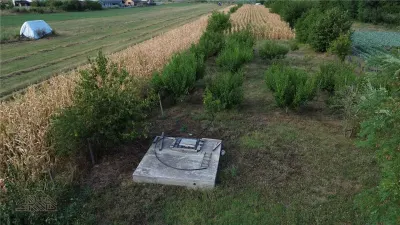 Teren 4.957 mp de vanzare in Golesti, strada Aurel Vlaicu - asfalt, utilitati si fundatie casa - foto 9