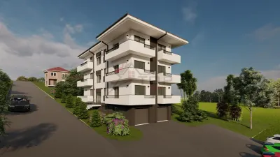 Vanzare teren cu autorizatie bloc 7 apartamente - Rediu - Valea Lupului