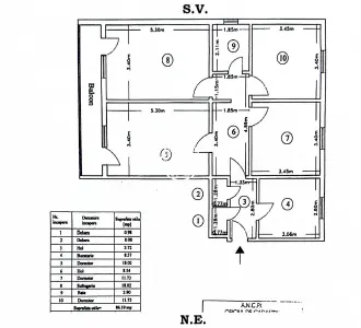 Apartament 4 camere de vanzare, Copou - foto 17