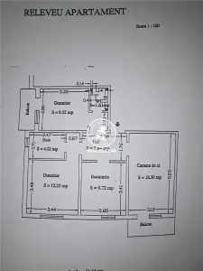 Apartament 3 camere  de vanzare  Tg Cucu - Podul de Fier, - foto 10