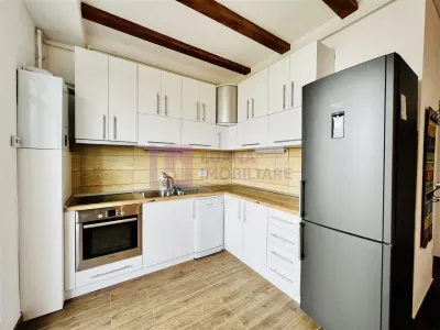 Apartament 2 camere cu terasa 45 mp | mobilat si utilat modern | Henri Coanda | video - foto 11