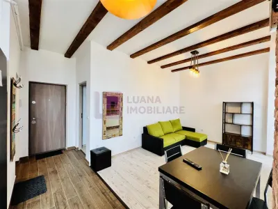 Apartament 2 camere cu terasa 45 mp | mobilat si utilat modern | Henri Coanda | video - foto 9