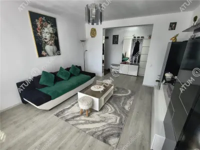 De inchiriat apartament modern la etajul 1 cu 2 camere decomandate, balcon si loc de parcare privat in Sibiu - foto 2