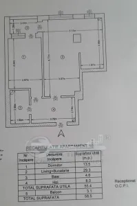 Apartament 2 camere, Copou, zona Sadoveanu, bloc nou, 58,5 mp, incalzire in pardoseala - foto 8