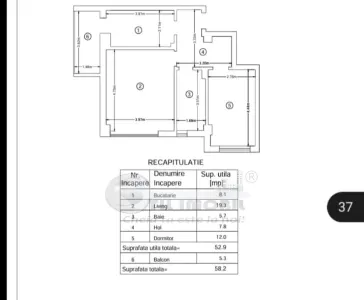 Apartament 3 camere, Moara de vant - foto 11