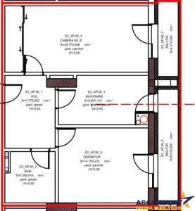 Apartament 2 camere Skyline City | 57 mp utili + 2 balcoane | Etaj 2 | Parcare inclusă - foto 9