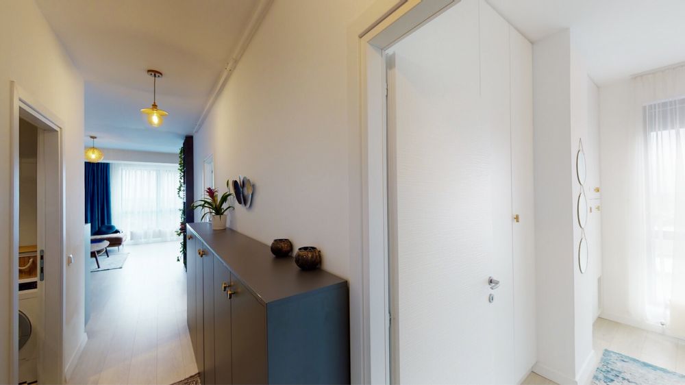 Ap 3 camere / Pipera Plazza, Mobilat Partial, 0 Loc de Parcare - foto 3