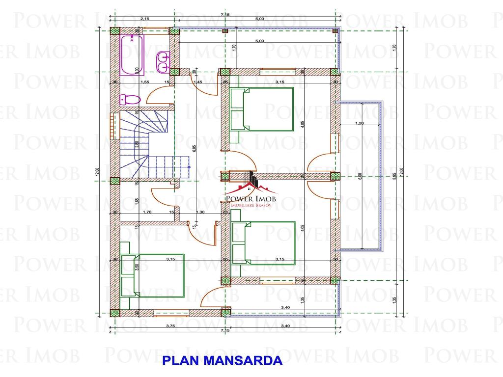 CASA 4 CAMERE, INTABULATA, TEREN 420 MP IN SANPETRU, ZONA SUBCETATE RESIDENCE - foto 16