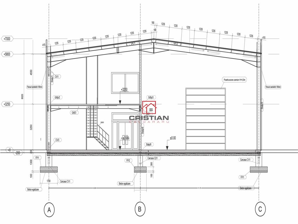 Vanzare depozit/hala/spatiu industrial Chiajna - Centura - Rudeni - foto 16