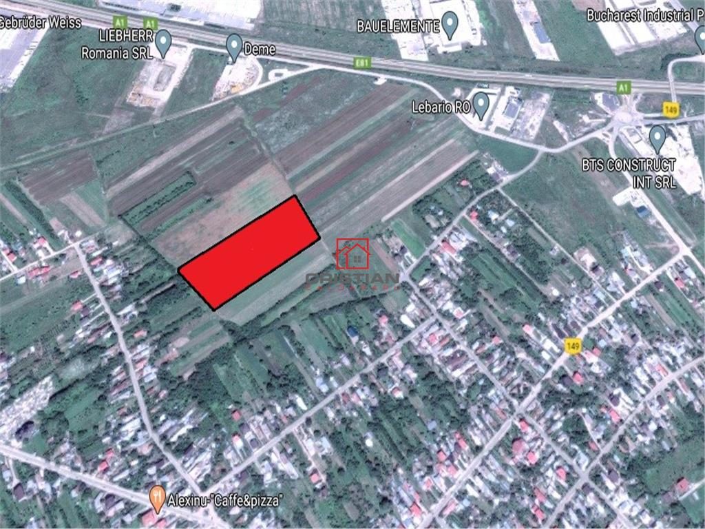 Vanzare teren Bolintin Deal - A1 - KM23, Giurgiu - 