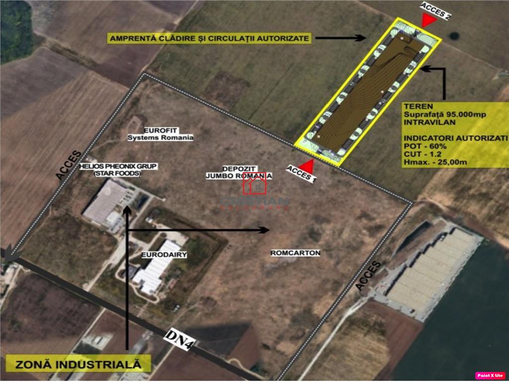 Vanzare teren Popesti Leordeni - Oltenitei - A0, Ilfov - foto 2