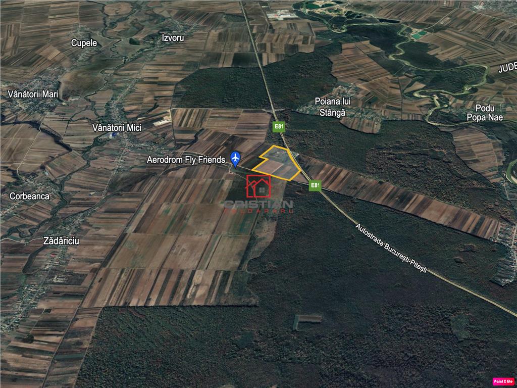 Vanzare teren intravilan Vanatorii Mici - A1 - KM43, Giurgiu - foto 2