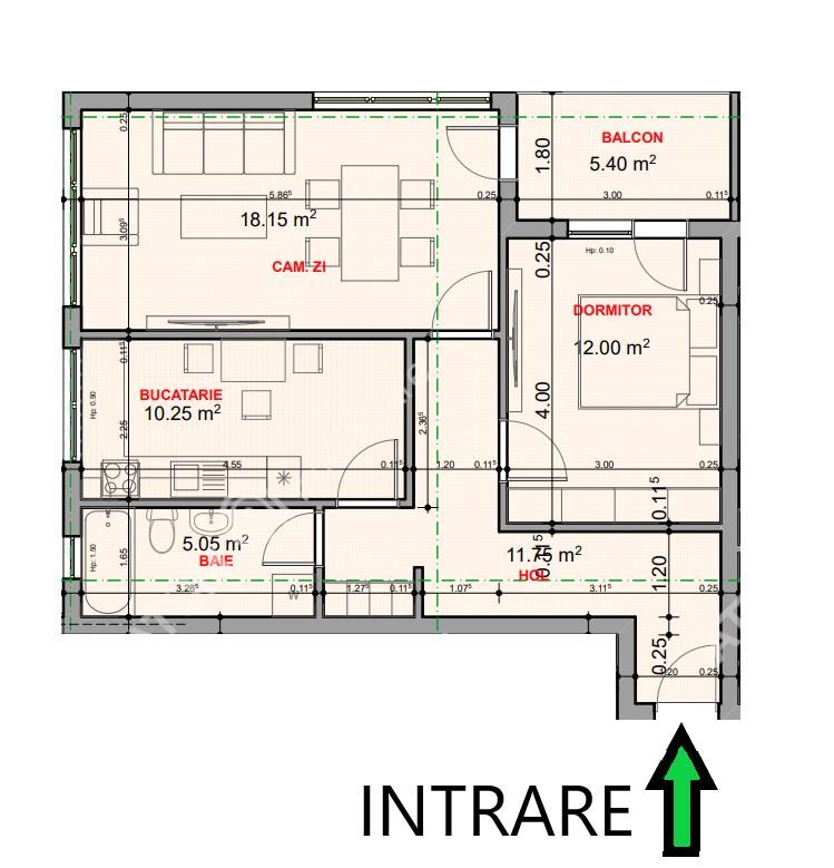 Apartament la cheie cu 2 camere decomandate la etajul 1 zona Veterani - foto 6