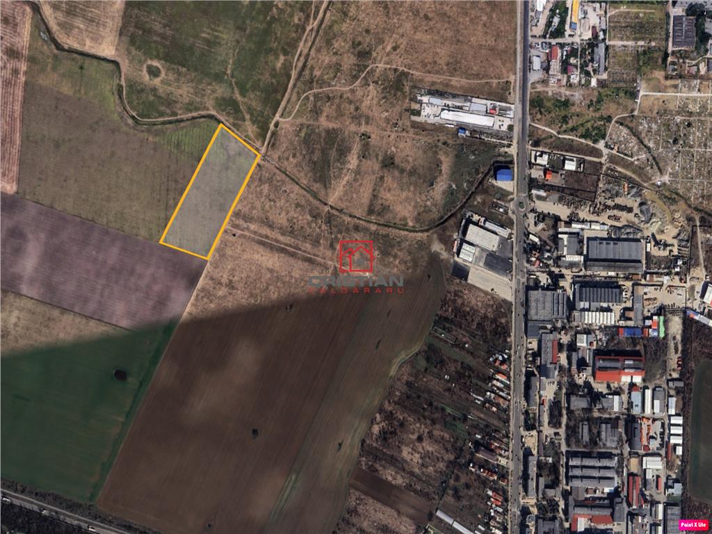 Vanzare teren Giurgiului - Jilava - DN5 - Magurele, ILFOV - 