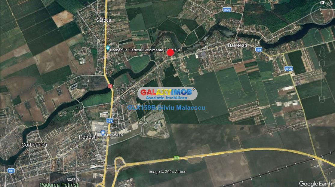 Balotesti - Teren 1.540 Mp str. Florilor - 