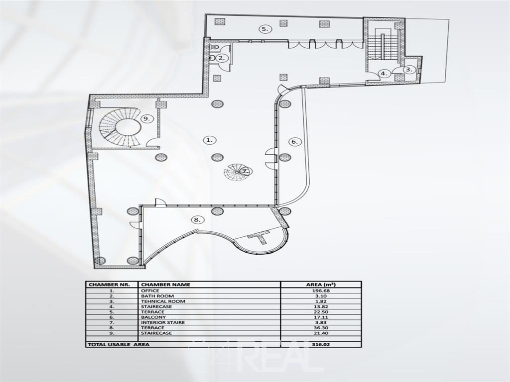 Inchiriere spatii birouri Piata Victoriei de la 190 mp - foto 12