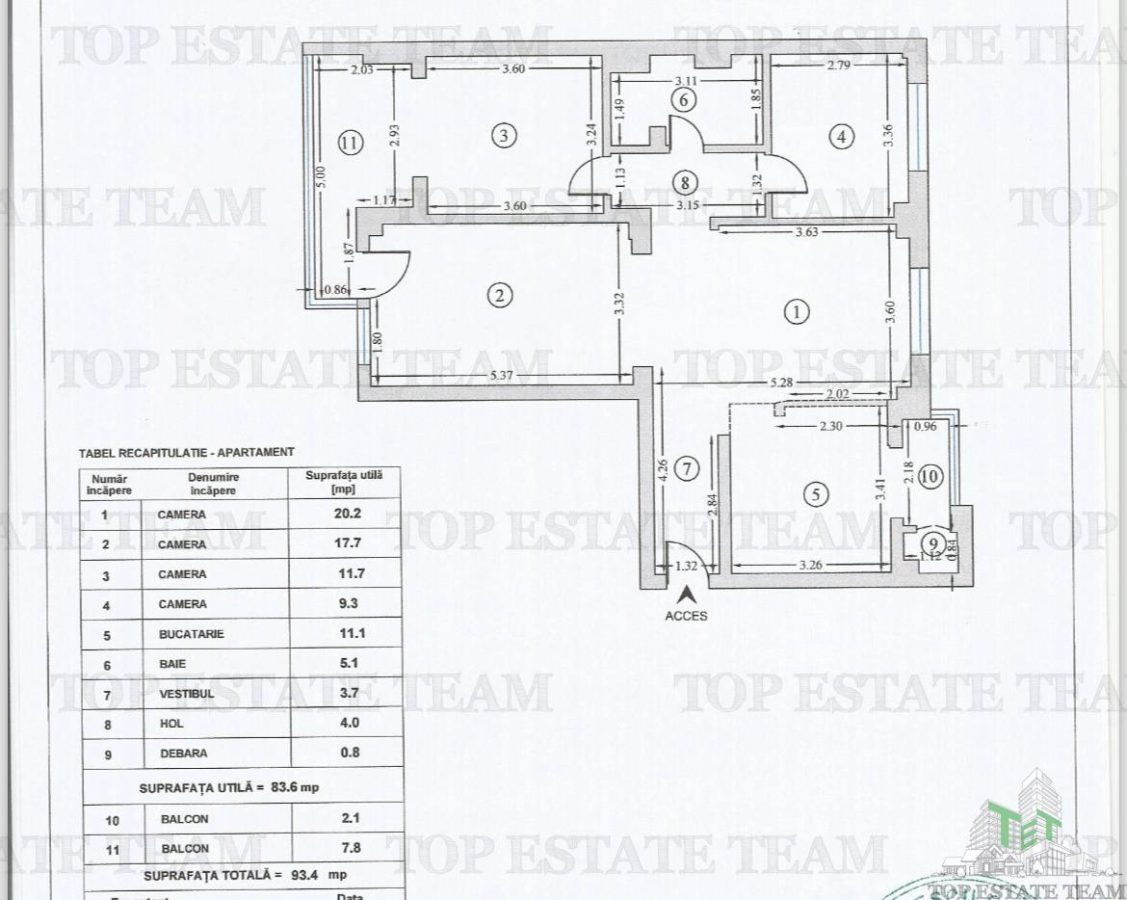 4 Camere | Victoriei | 2 x Balcon | 94 mp - foto 12