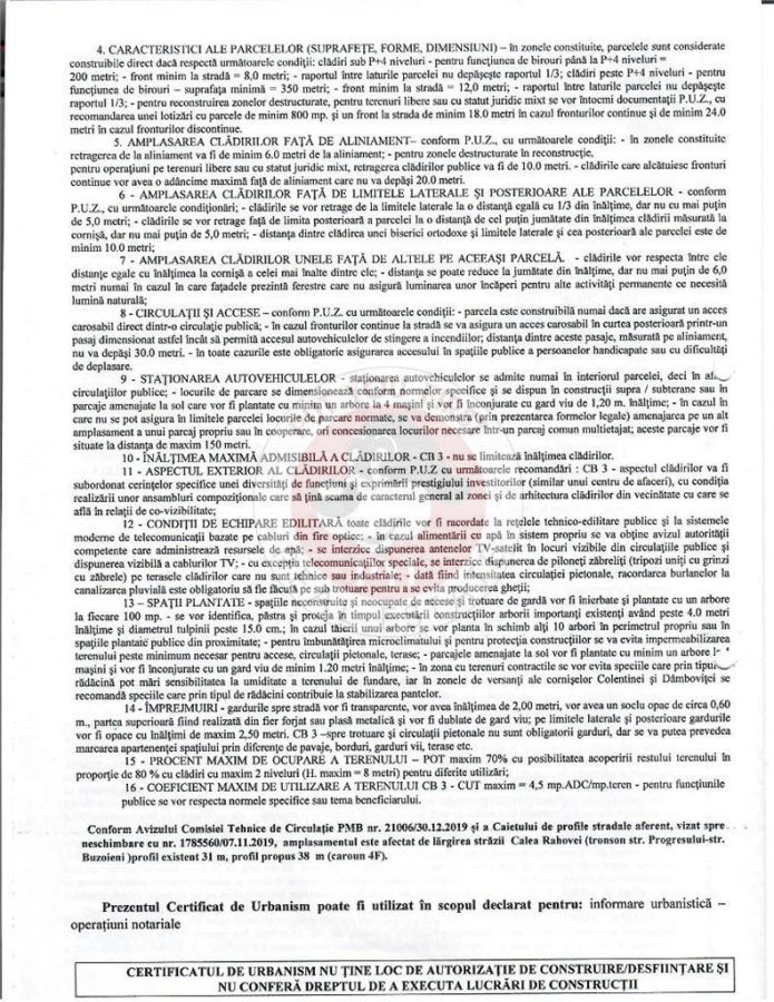 Rahova I Teren I 1395mp I POT 70% I CUT 4.5 I CU valabil I B135 - foto 6