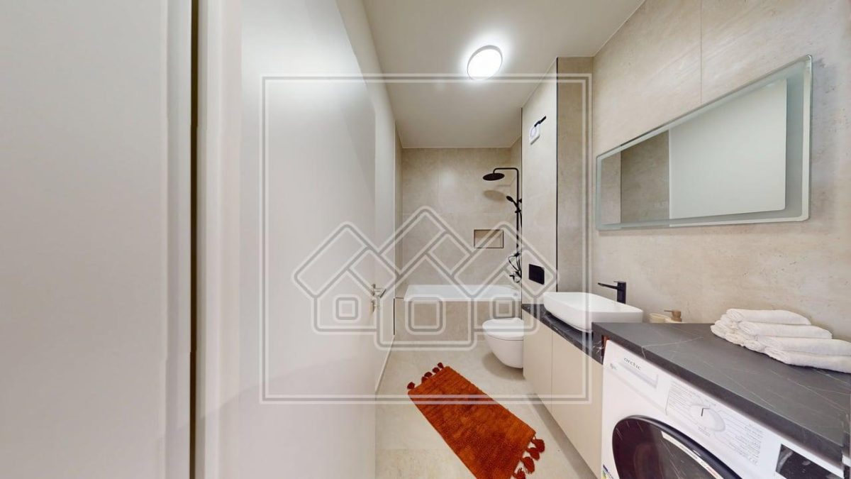 Ap. 2 camere, aer conditionat, incalzire pardoseala, mobilat si utilat - foto 13