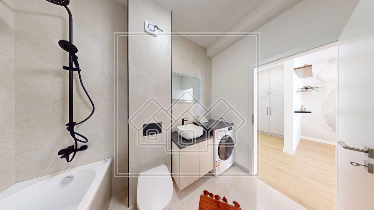 Ap. 2 camere, aer conditionat, incalzire pardoseala, mobilat si utilat - foto 8