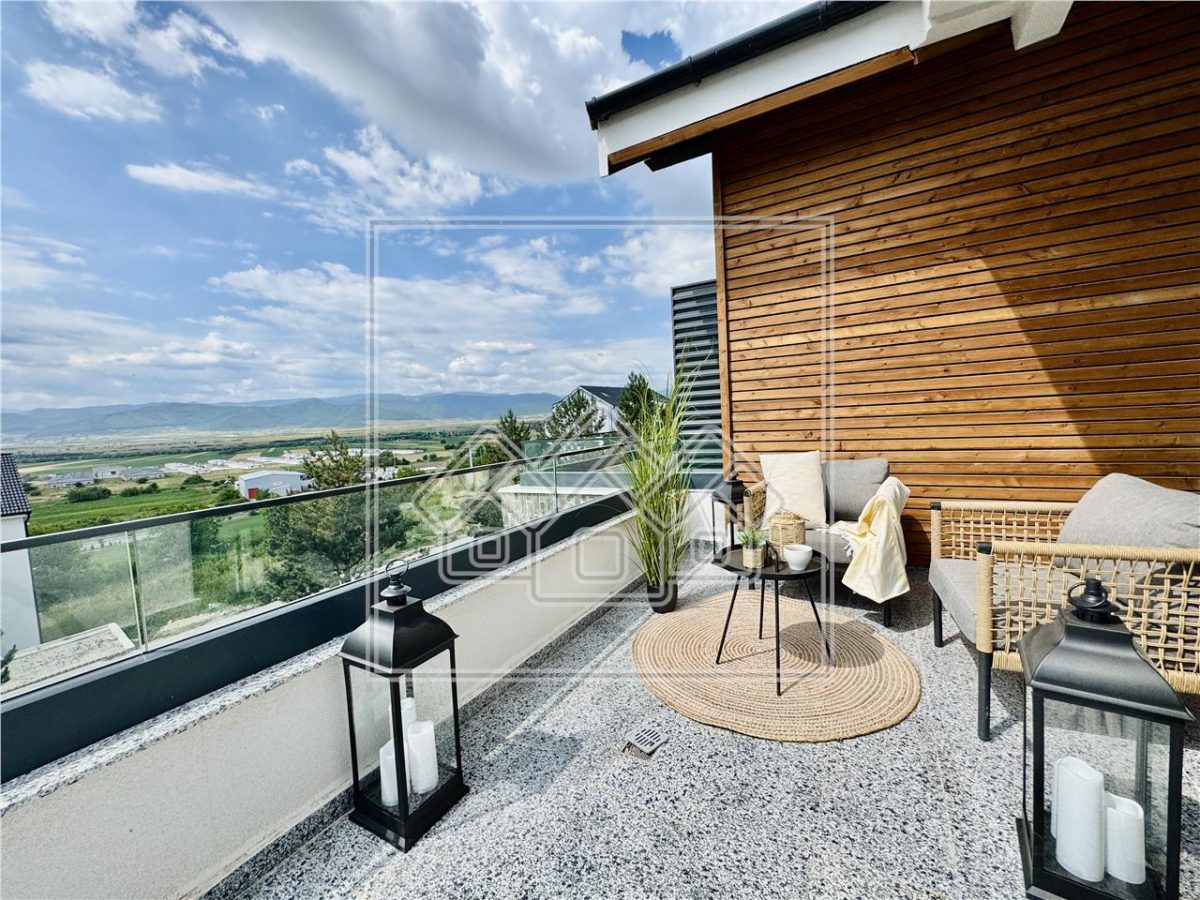 Penthouse 4 camere, intabulat, mobilat si utilat - mutare imediata - foto 15